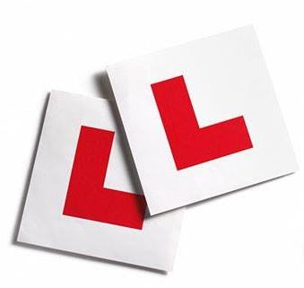Learner Driver 'L' Plates